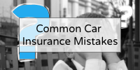 Common Car Insurance Mistkaes