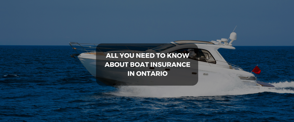 Boat insurance in Ontario