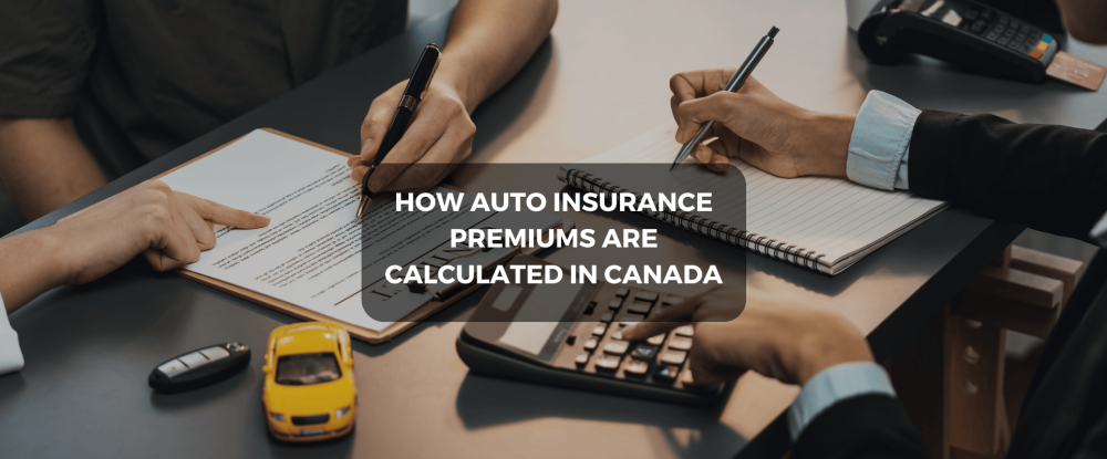 How auto insurance premiums are calculated in Canada